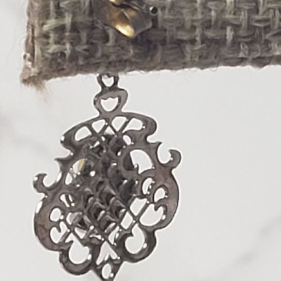 Dainty Whimsical Cameo Pierced Earrings - Picture 4 of 6